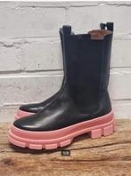 DWRS - Leren bikerboots laarzen maat 38 - Nieuw €120 Dwars, Kleding | Dames, Schoenen, Nieuw, Lage of Enkellaarzen, Ophalen of Verzenden