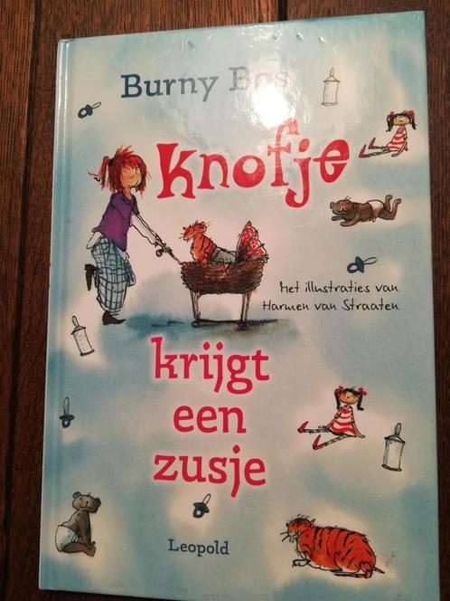 Knofje krijgt een zusje - Burny Bos, Boeken, Kinderboeken | Kleuters, Zo goed als nieuw, Fictie algemeen, 4 jaar, Jongen of Meisje