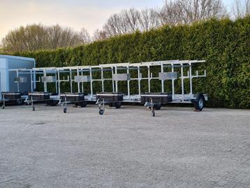 Te koop nieuwe steigeraanhanger aanhanger euroscaffold  beschikbaar voor biedingen