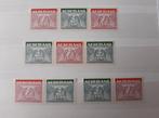Nederland 1941, combinatie stroken, Postzegels en Munten, Postzegels | Nederland, Ophalen of Verzenden, Na 1940, Postfris