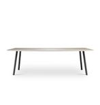 Cartel Living eettafel ‘Spoil’ – HPL blad in Luserna Grigio, Ophalen, 100 tot 150 cm, 200 cm of meer, Vijf personen of meer