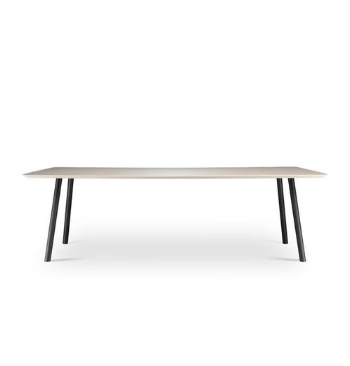 Cartel Living eettafel ‘Spoil’ – HPL blad in Luserna Grigio, Huis en Inrichting, Tafels | Eettafels, 100 tot 150 cm, 200 cm of meer