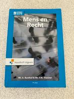 Mens en Recht - Bunthof & Visscher - 9e druk, Ophalen, Gelezen, HAVO, Maatschappijleer