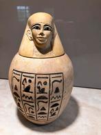 Egyptische Canopische vaas / urn, Ophalen of Verzenden, Gebruikt