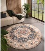 Vintage vloerkleed Heritages Valenca - 160cm, Huis en Inrichting, Stoffering | Tapijten en Kleden, Bruin, 150 tot 200 cm, Ophalen of Verzenden