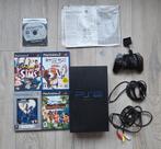 Playstation 2, 1 controleren, snoeren 5 spellen, Ophalen, Zo goed als nieuw, Met 1 controller