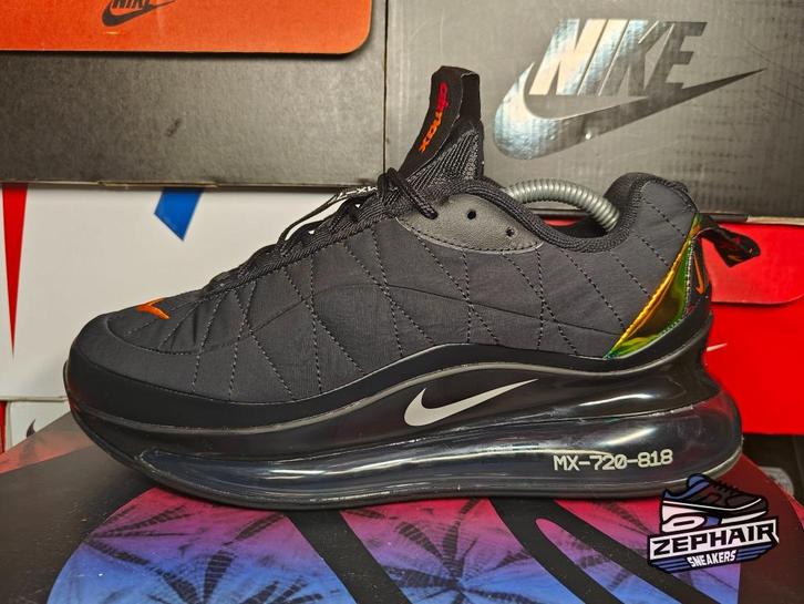 Nike Air Max MX 720-818 'Black Magma' EU41 2019, Kleding | Heren, Schoenen, Gedragen, Sneakers of Gympen, Zwart, Ophalen of Verzenden
