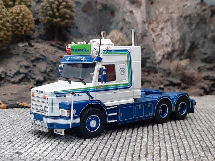 Tekno Scania T142H HP Transped, Hobby en Vrije tijd, Modelauto's | 1:50, Nieuw, Bus of Vrachtwagen, Tekno, Ophalen of Verzenden
