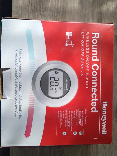 Honeywell Round RF Connect Wireless Wifi, Doe-het-zelf en Verbouw, Thermostaten, Gebruikt, Slimme thermostaat, Ophalen of Verzenden