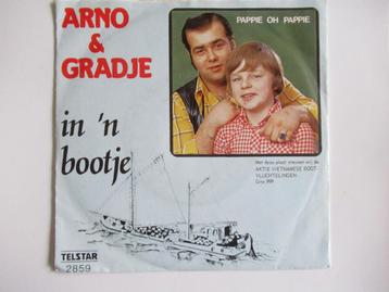 ARNO & GRADJE # IN 'N BOOTJE/ PAPPIE OH PAPPIE. beschikbaar voor biedingen