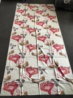 Gordijnstof 140x310 lap stof rood bloem Trevor York Vlox, 120 cm of meer, 200 cm of meer, Ophalen of Verzenden, Zo goed als nieuw