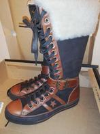 Laarzen - Converse Allstars  - Nieuw - Maat 39,5 - Leder, Hoge laarzen, Bruin, Ophalen of Verzenden, Zo goed als nieuw