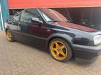 Volkswagen Golf 1.8 Cabriolet 55KW E2 1994 Zwart, Auto's, Voorwielaandrijving, 74 pk, Zwart, 4 cilinders