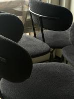 4x Teddy eetkamerstoel zwart, Huis en Inrichting, Stoelen, Ophalen, Zo goed als nieuw, Zwart, Vier
