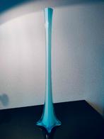 Murano Style Solifleur 60 cm Blauw 1980, Antiek en Kunst, Ophalen of Verzenden