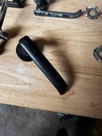 GRATIS: 4 Retro gietijzeren deurklinken. Zwart., Doe-het-zelf en Verbouw, Hang- en Sluitwerk, Ophalen of Verzenden, Gebruikt, IJzer