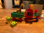 Duplo Trein met Giraffe, Ophalen of Verzenden, Zo goed als nieuw, Complete set, Duplo