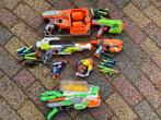6 nerfs en een ander pistool, Kinderen en Baby's, Speelgoed | Buiten | Actiespeelgoed, Ophalen, Zo goed als nieuw