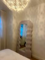 Spiegel met golven, Huis en Inrichting, Woonaccessoires | Spiegels, Ophalen, Rechthoekig, 75 tot 100 cm, 200 cm of meer