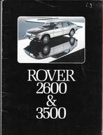 Rover 2600 Rover 3500 brochure folder (RO26), Verzenden, Zo goed als nieuw, Overige merken