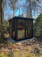 Black edition Panorama Buitensauna tuinsauna sauna