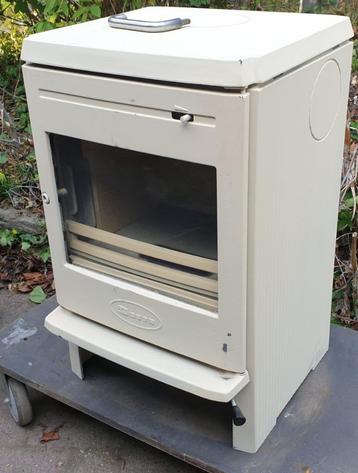 houtkachel dovre klein wit kacheltje 6 kw beschikbaar voor biedingen
