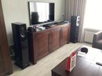 Audio physic classic 20 nieuwstaat zwart glas ., Audio, Tv en Foto, Luidsprekers, Zo goed als nieuw, 120 watt of meer, Front, Rear of Stereo speakers