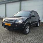 Hyundai Tucson 2.0 I 2009 met nieuwe apk, Auto's, 74 €/maand, 4 cilinders, Zwart, Origineel Nederlands