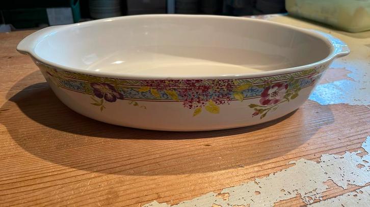 Gien MILLEFLEURS Ovenschaal, Antiek en Kunst, Antiek | Schalen, Ophalen of Verzenden