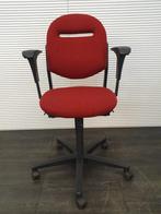 Bureaustoel Ahrend 220 bordeaux rood, Ophalen, Gebruikt, Rood, Bureaustoel