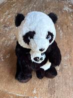 Panda knuffel met baby, Ophalen of Verzenden, Zo goed als nieuw, Overige typen