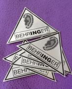 Behringer stickers 6x. Zilverkleurig., Motoren, Accessoires | Stickers