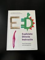 EDI - Expliciete Directe Instructie Boek Pabo, Boeken, Studieboeken en Cursussen, Ophalen, Zo goed als nieuw, Niet van toepassing