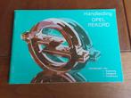 instructieboek Opel Rekord sedan, Rekord Caravan 1982, mooi!, Ophalen of Verzenden