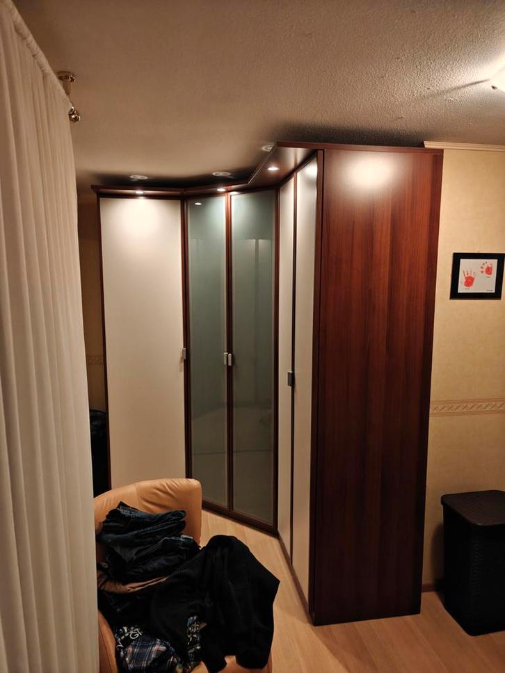 Hopen Hoek Kledingkast (Voorloper Pax), Huis en Inrichting, Kasten | Kledingkasten, Gebruikt, 200 cm of meer, 150 tot 200 cm, 50 tot 75 cm