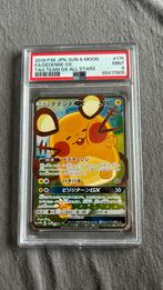 Pokemon dedenne gx japanese psa 9, Nieuw, Foil, Ophalen of Verzenden, Losse kaart