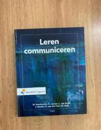 Studieboek Leren communiceren, Boeken, Willem Zeijl; Els van der Pool; Michaël Steehouder; Léon van ..., Ophalen of Verzenden