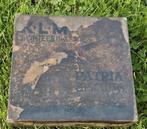 Antiek KLM Biscuit blik - Vintage 1928, Verzamelen, Verzenden, Gebruikt, Gebruiksvoorwerp