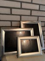 Zilveren fotolijsten set - 16 stuks, Ophalen of Verzenden, Gebruikt