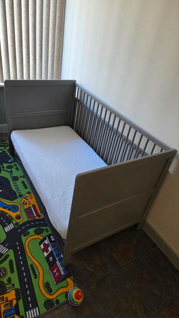 Petite Amélie Meegroeibed Grijs 140x70 cm  beschikbaar voor biedingen