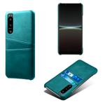 Backcover + Glas Screenprotector voor Xperia 5 IV _ Groen, Verzenden, Nieuw, Hoesje of Tasje