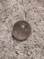 Bergkristal bol / kristallen bol 5,5 cm, Ophalen of Verzenden, Zo goed als nieuw