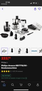 Philips Avance  keukenmachine Bijna Nieuw!, Witgoed en Apparatuur, Ophalen, Zo goed als nieuw