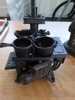vintage mini fornuisje van metaal, Ophalen of Verzenden