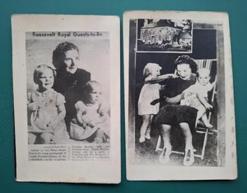 foto's Juliana en kinderen Beatrix en Irene - rond 1941 beschikbaar voor biedingen