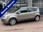 Nissan Note 1.6 First Note Bj 2007 Km 159.000 Nap Hoge Zit l, Voorwielaandrijving, Zwart, 4 cilinders, Bruin