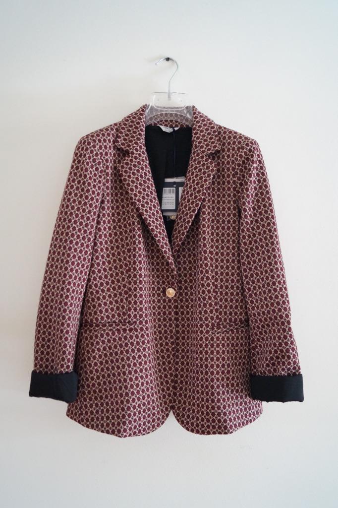 *NIEUW* LIU JO Blazer Maat 36, Kleding | Dames, Jasjes, Kostuums en Pakken, Nieuw, Jasje, Maat 36 (S), Rood, Verzenden
