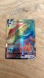 Pokemon kaart drednaw vmax rainbow, Ophalen of Verzenden, Zo goed als nieuw, Losse kaart