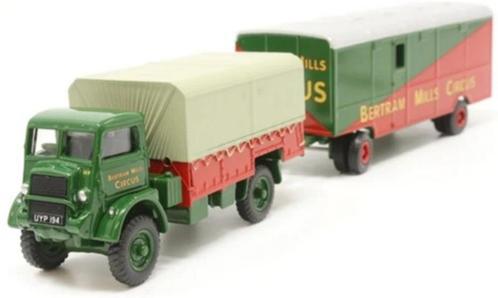 Atlas 4654109 - Diecast kermis/circus combi model Bedford, Hobby en Vrije tijd, Modeltreinen | H0, Nieuw, Overige typen, Gelijkstroom of Wisselstroom
