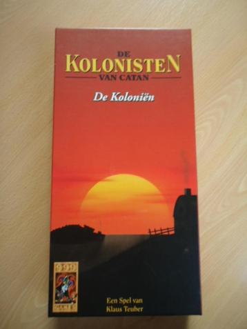 De Kolonisten van Catan uitbreiding, De Koloniën beschikbaar voor biedingen